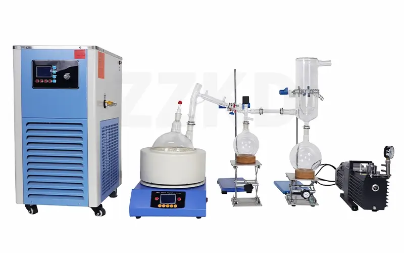 Short Path Distillation Process Diagram of Short Path Distillation Apparatus