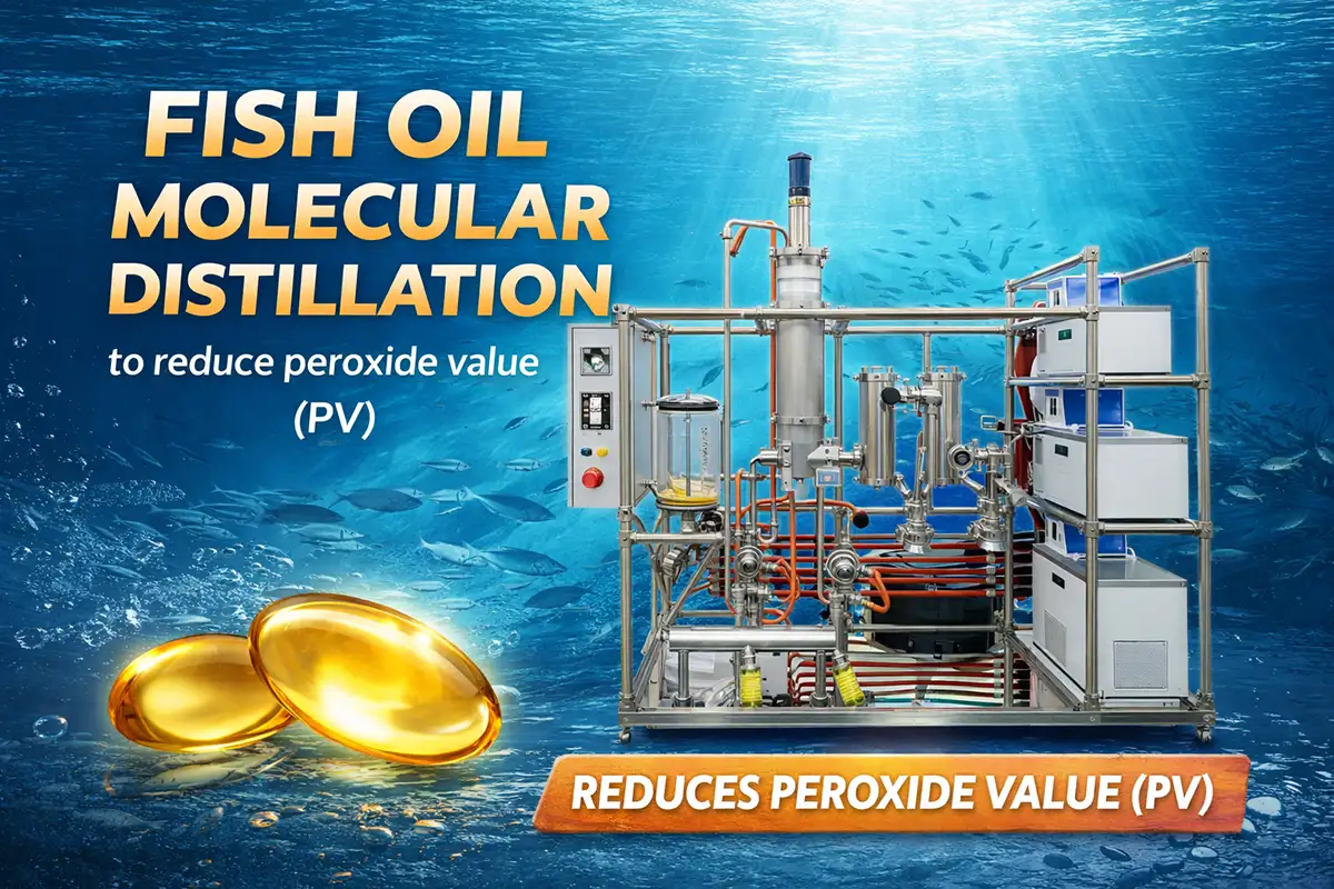 Fish Oil Molecular Distillation: How to Reduce Peroxide Value & Oxidation Byproducts