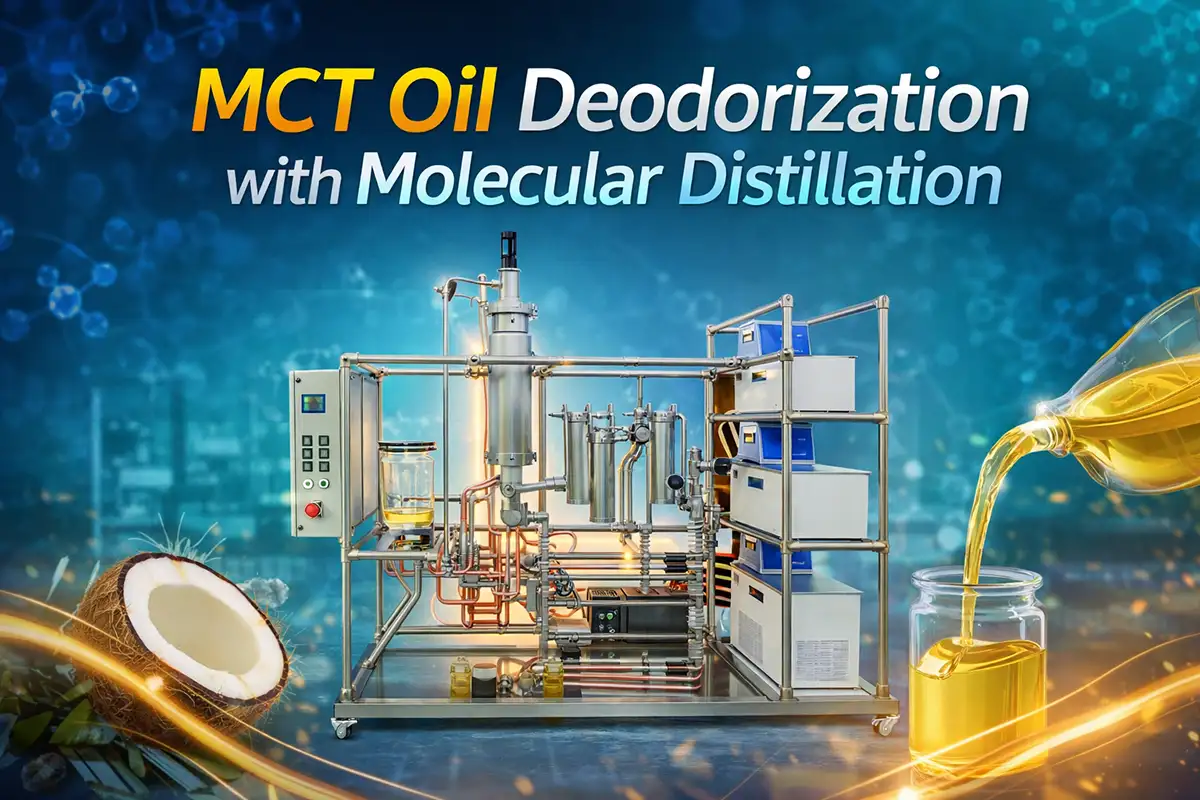 Can Molecular Distillation Improve the Taste and Smell of MCT Oil?