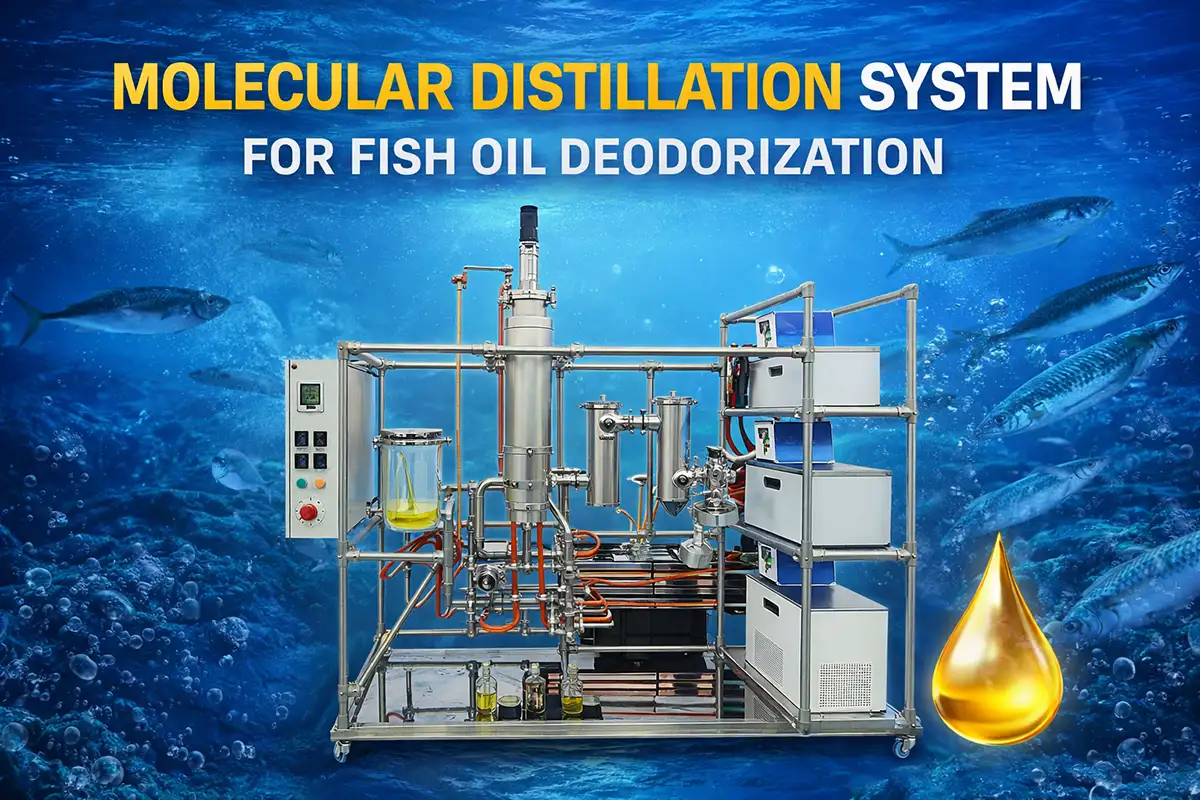 How Molecular Distillation “Steams Away” Fish Oil Odor While Preserving EPA/DHA