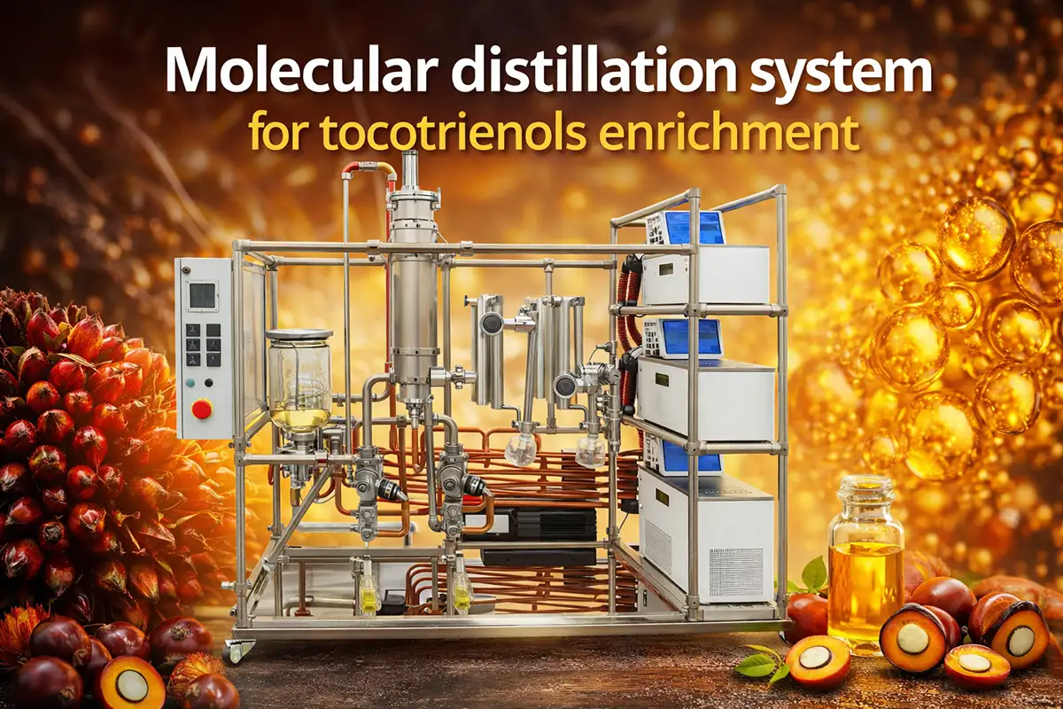 Can Tocotrienols (T3) Be Enriched by Molecular Distillation?