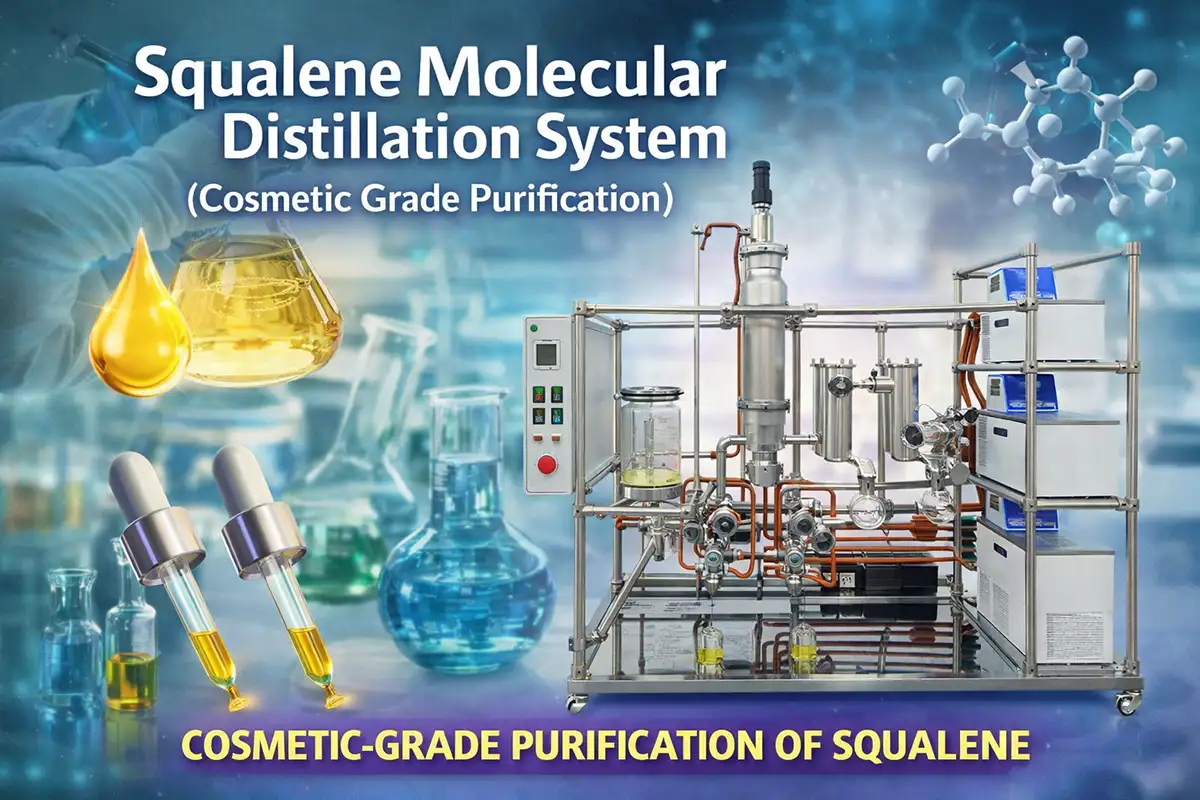 Can Squalene Reach Cosmetic Grade After Molecular Distillation Purification?